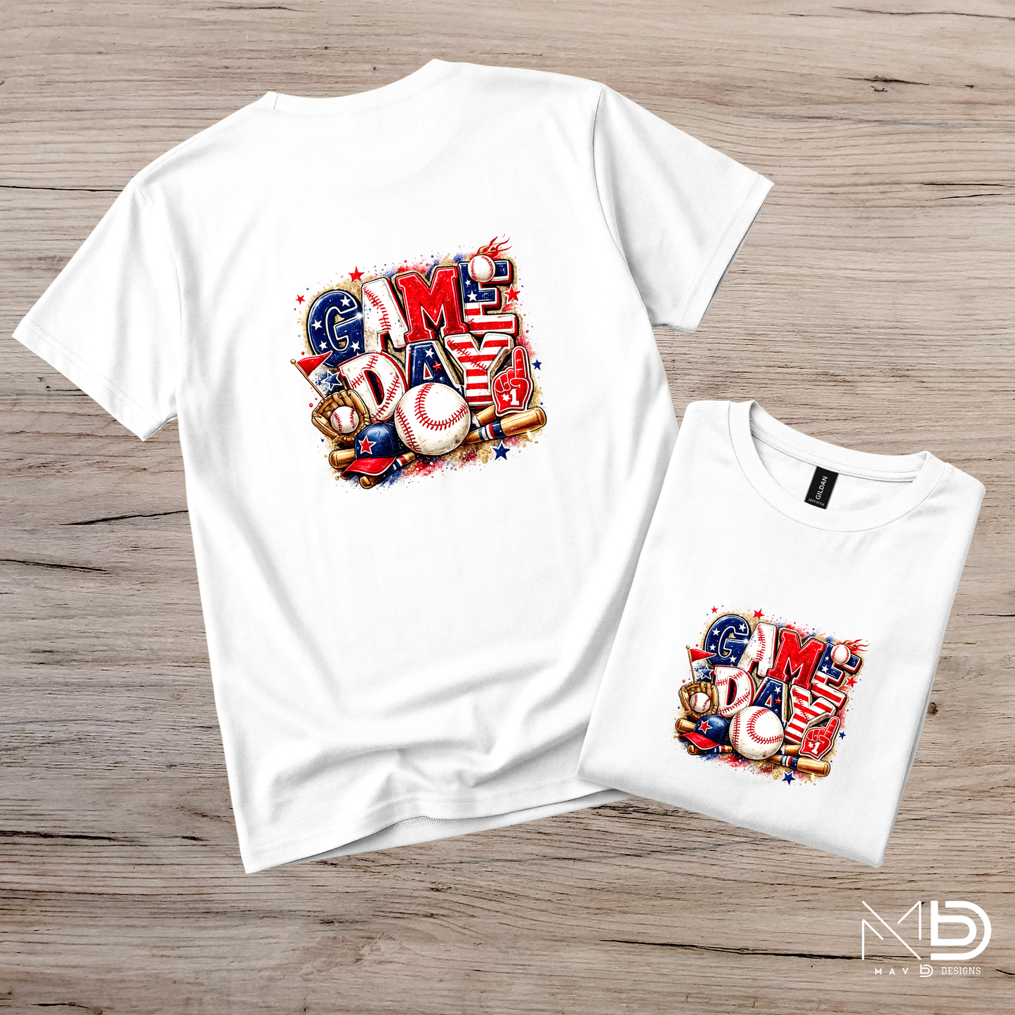 Baseball Gameday Tee (Many Styles)