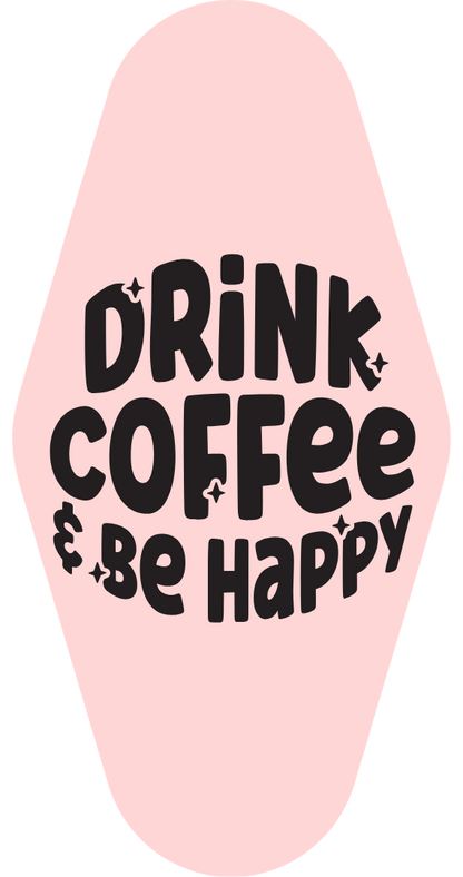 Motel Keychains - Coffee Themed (Many Options)