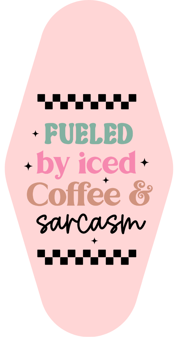 Motel Keychains - Coffee Themed (Many Options)