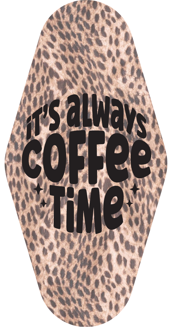 Motel Keychains - Coffee Themed (Many Options)