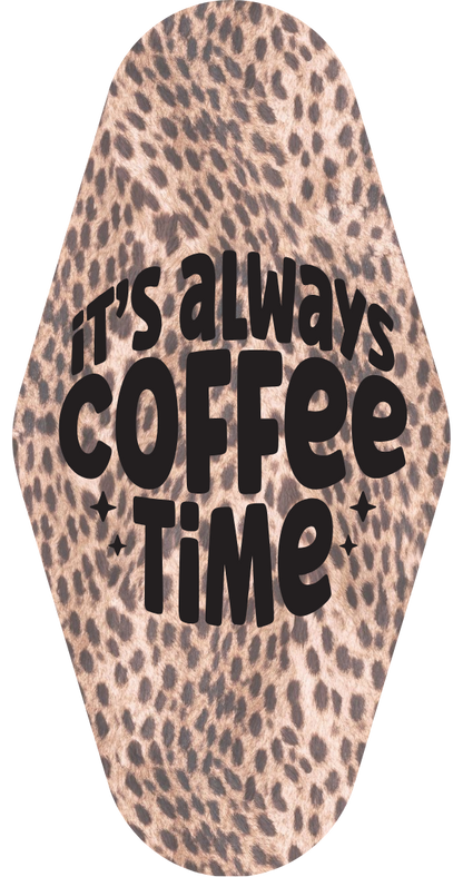 Motel Keychains - Coffee Themed (Many Options)