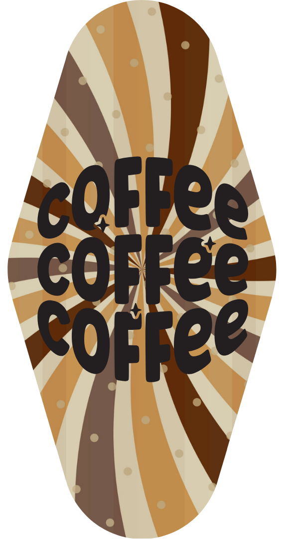Motel Keychains - Coffee Themed (Many Options)