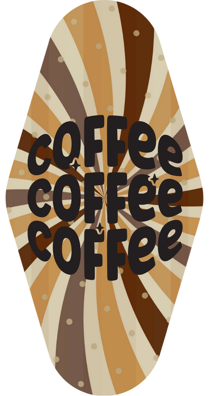 Motel Keychains - Coffee Themed (Many Options)