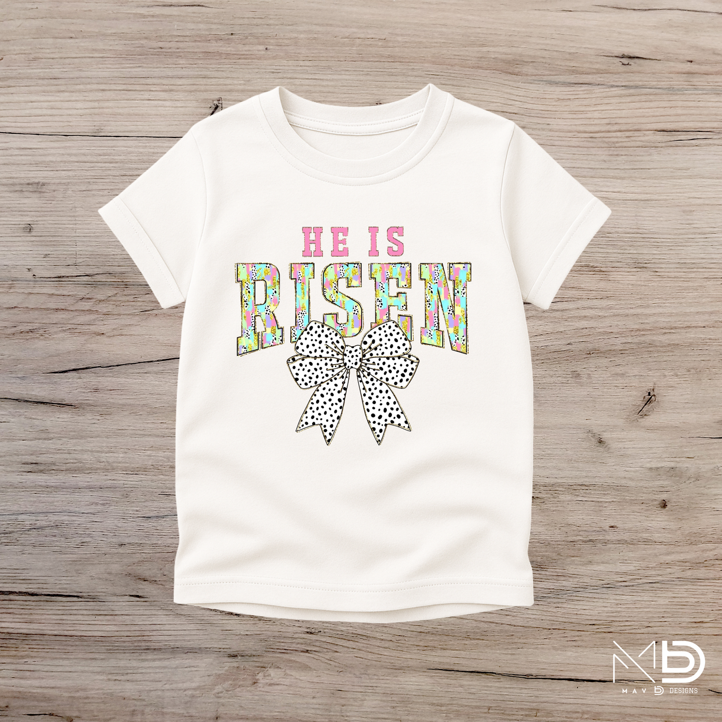He Is Risen - Bow (Many Colors)