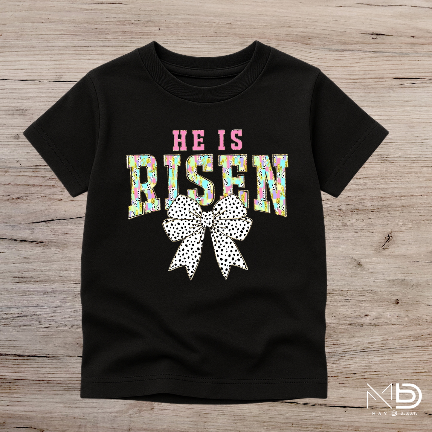 He Is Risen - Bow (Many Colors)