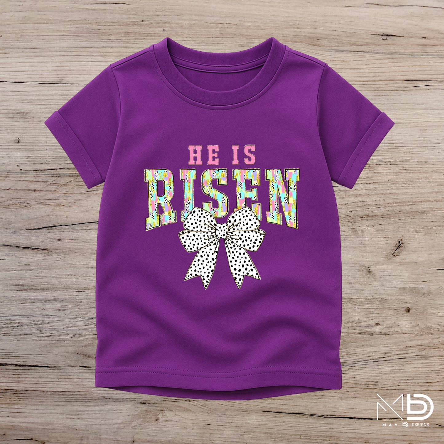He Is Risen - Bow (Many Colors)
