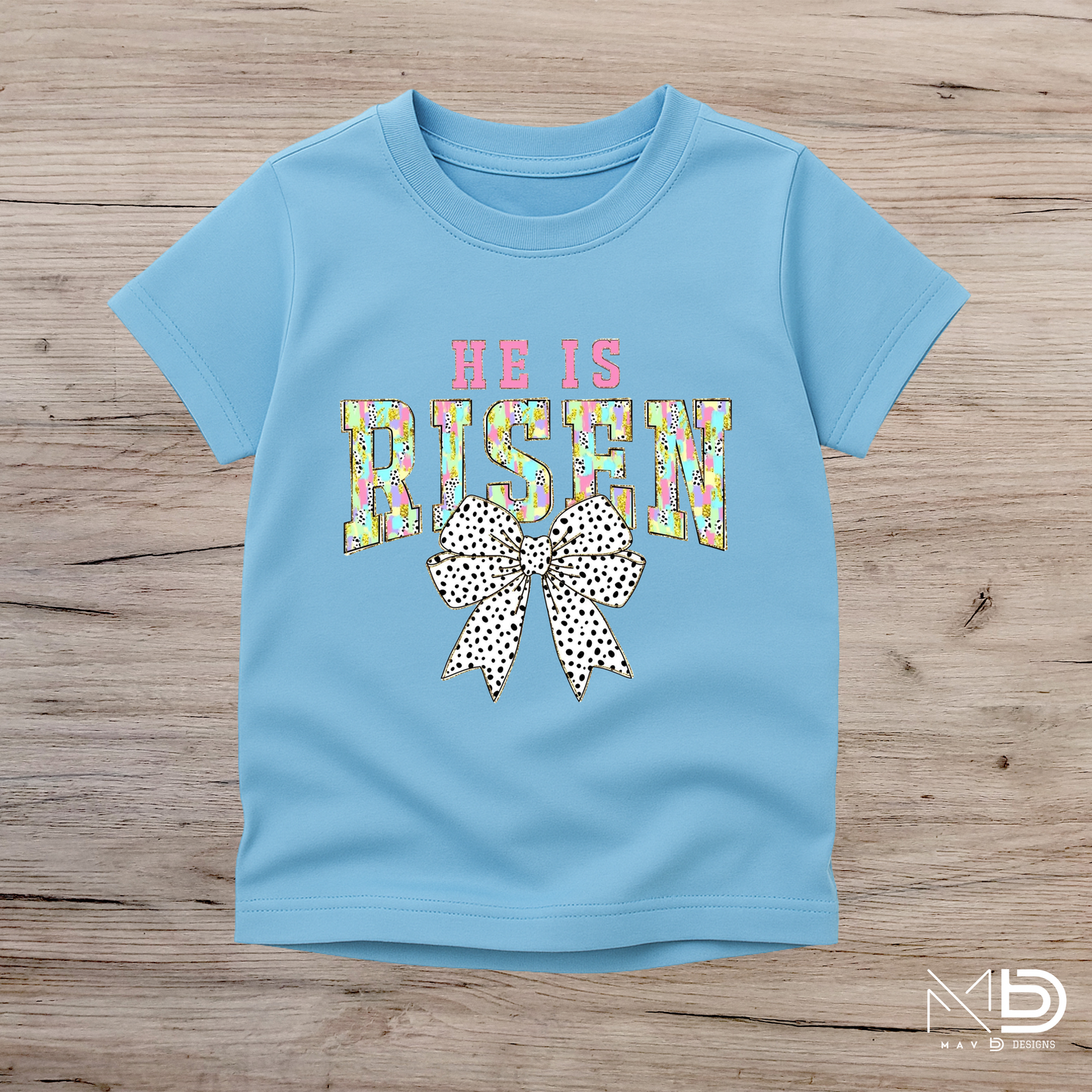 He Is Risen - Bow (Many Colors)