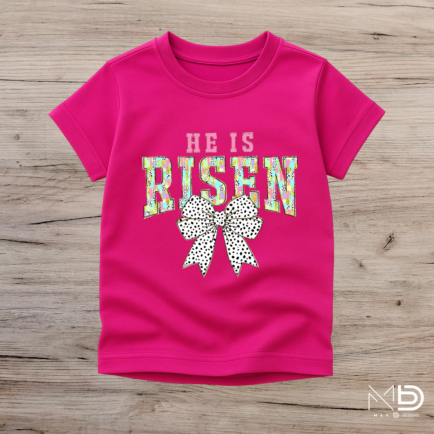 He Is Risen - Bow (Many Colors)