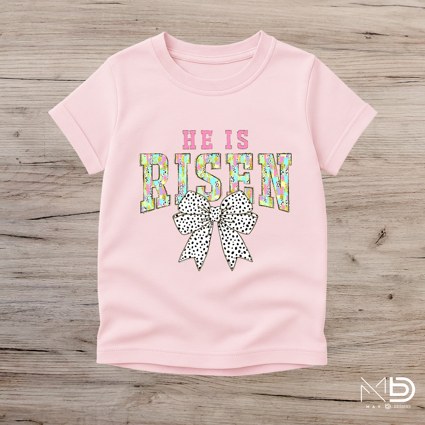 He Is Risen - Bow (Many Colors)