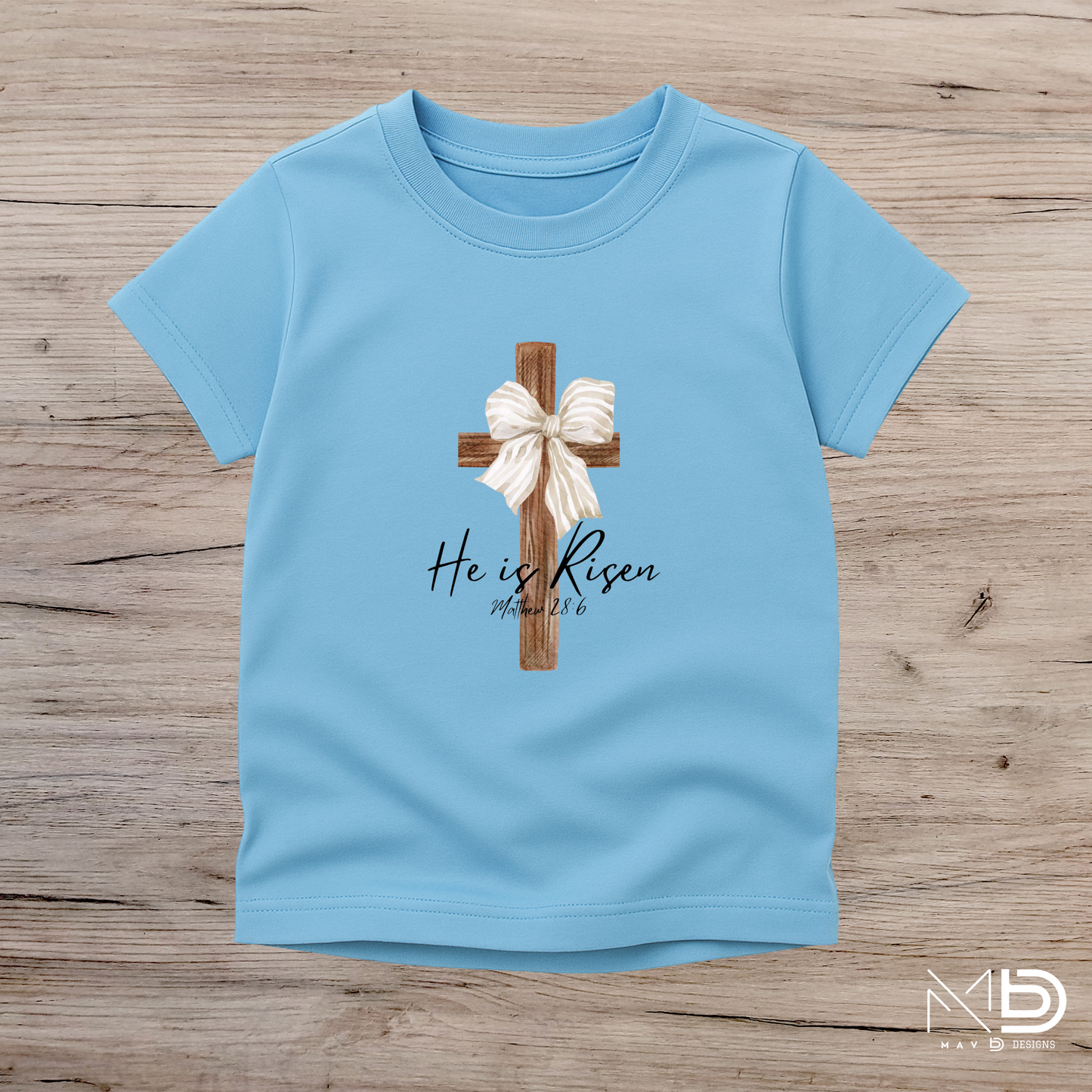 He Is Risen - Cross (Many Colors)