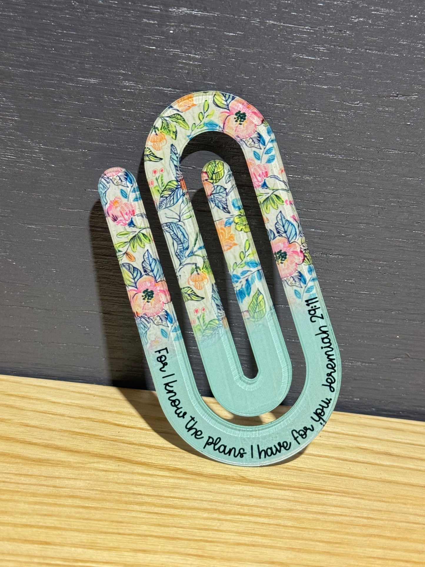 Jumbo Paperclip - Christian (Many Options)