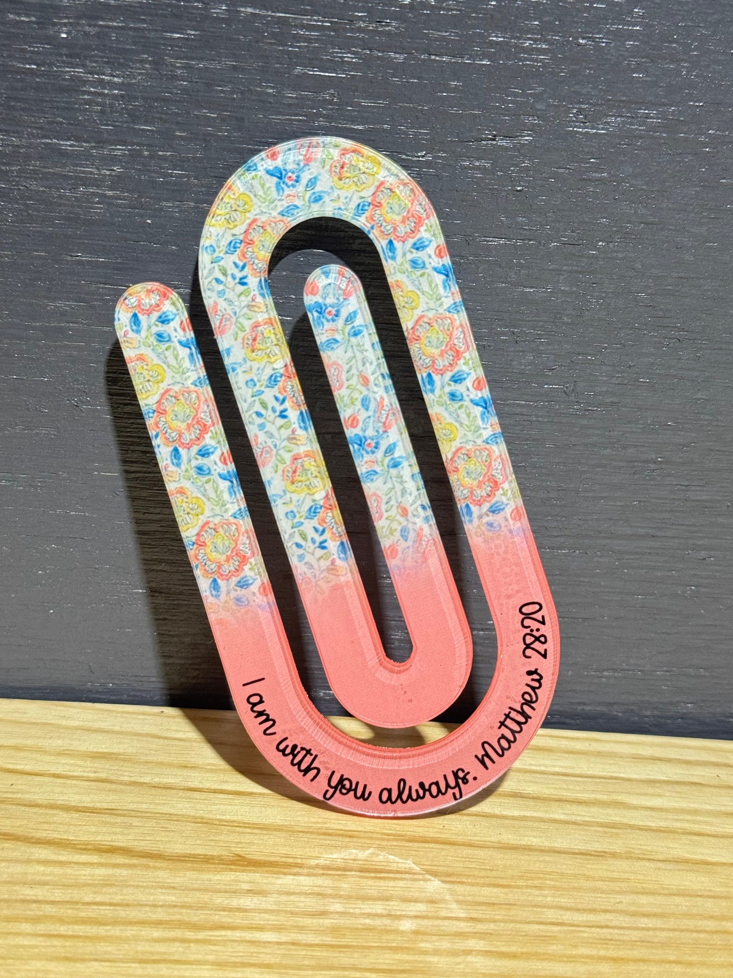 Jumbo Paperclip - Christian (Many Options)