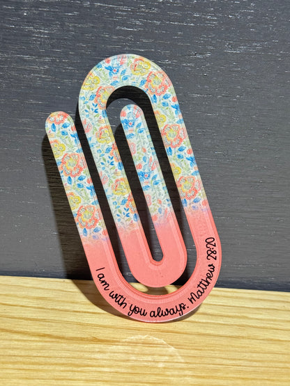 Jumbo Paperclip - Christian (Many Options)