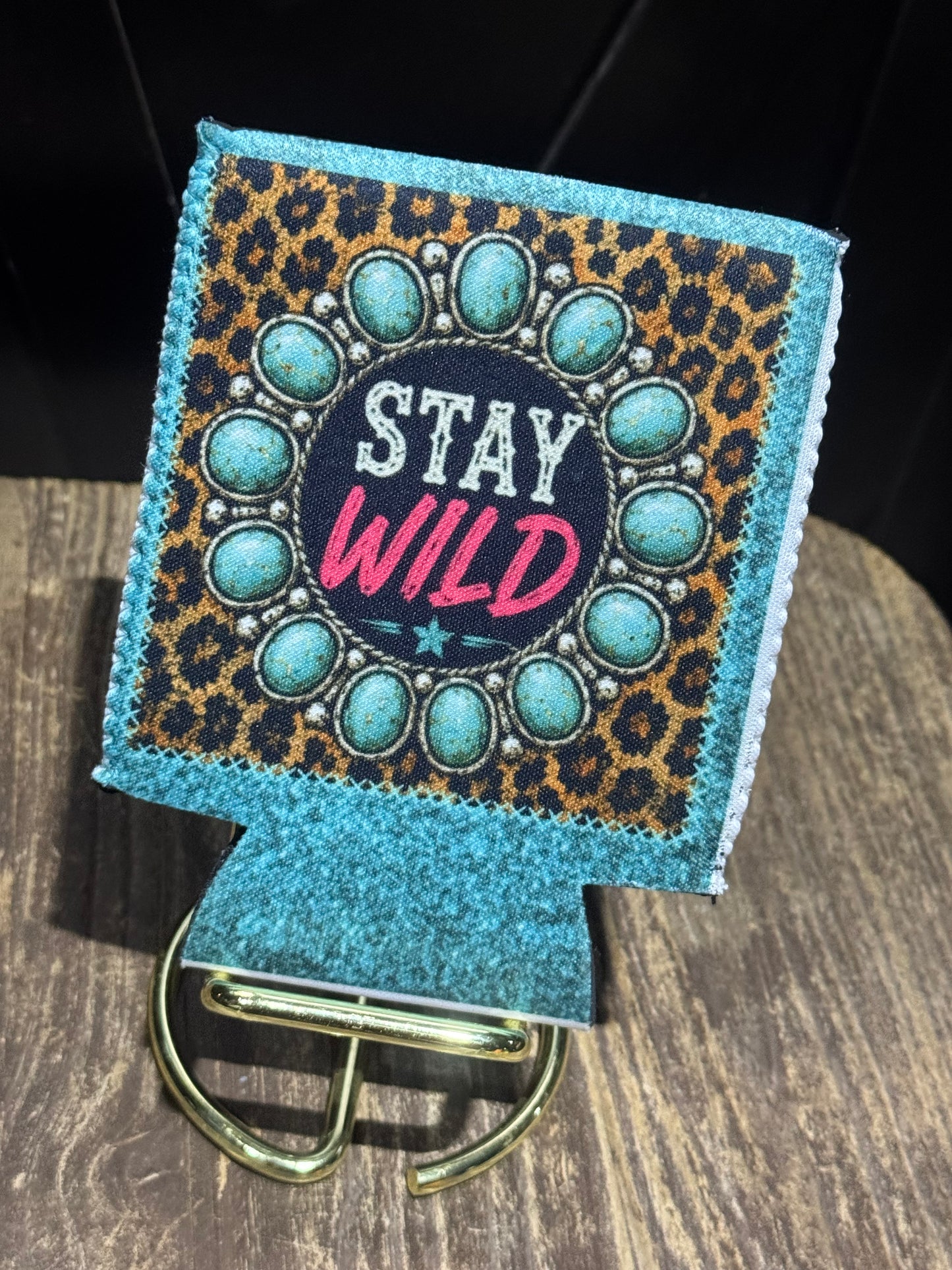 Stay Wild | 12 oz Can Koozie