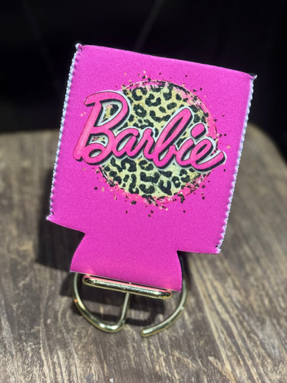 Cheetah Barbie | 12 oz Can Koozie