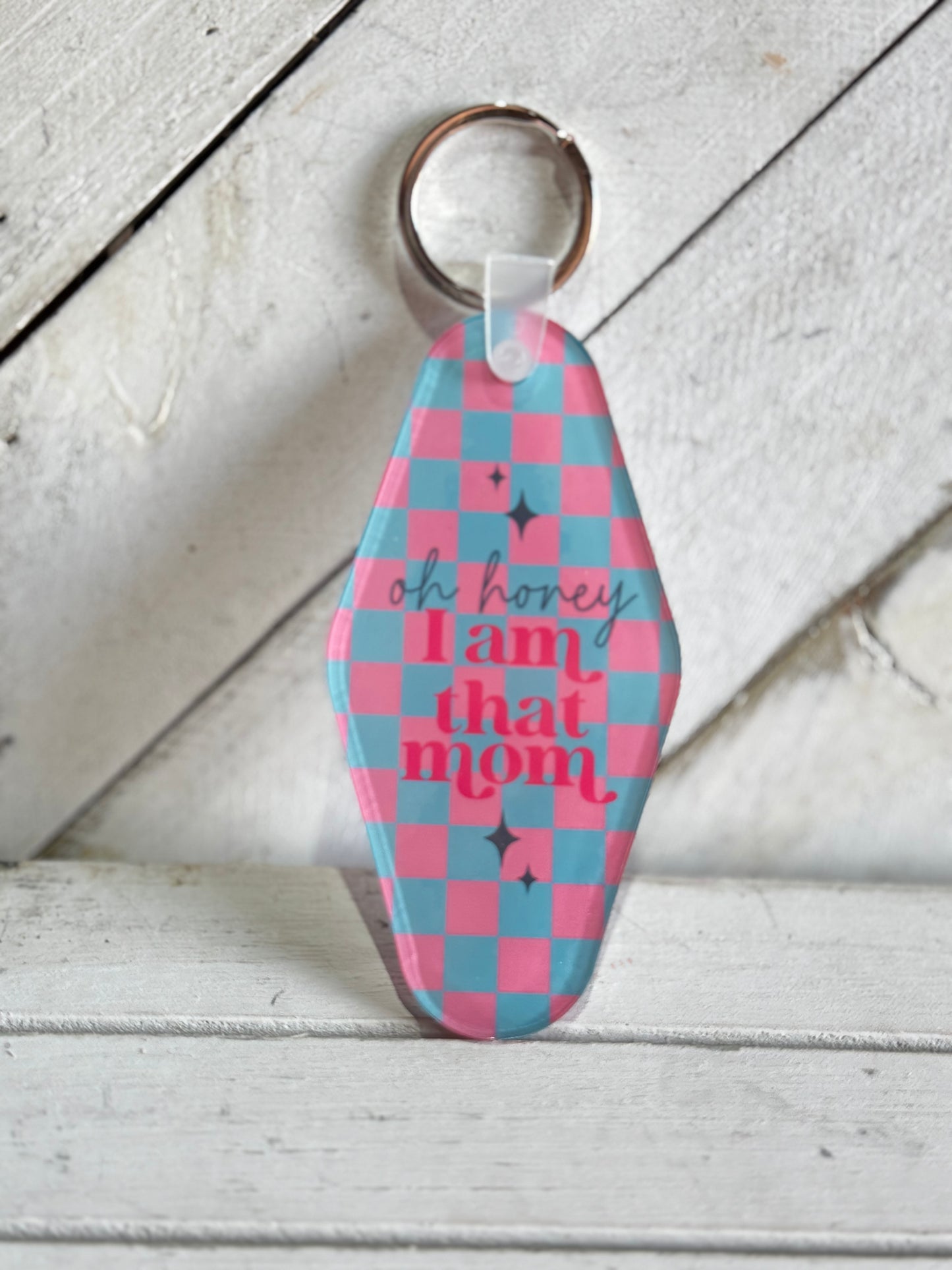 Motel Keychains - Mom Themed (Many Options)
