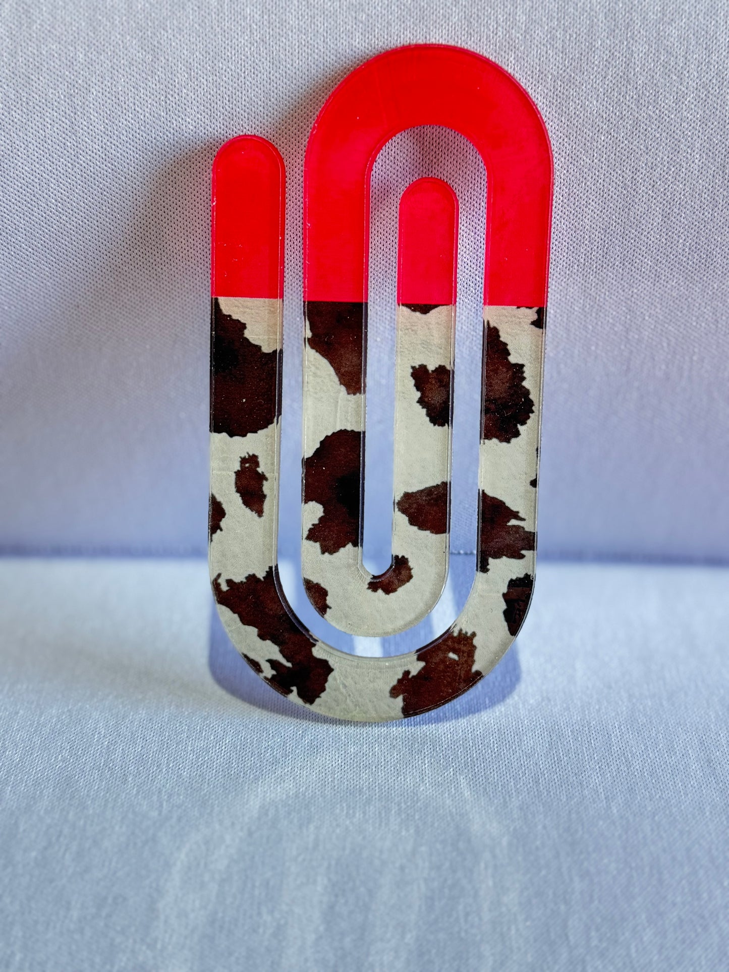 Jumbo Paperclip - Animal Print (Many Options)