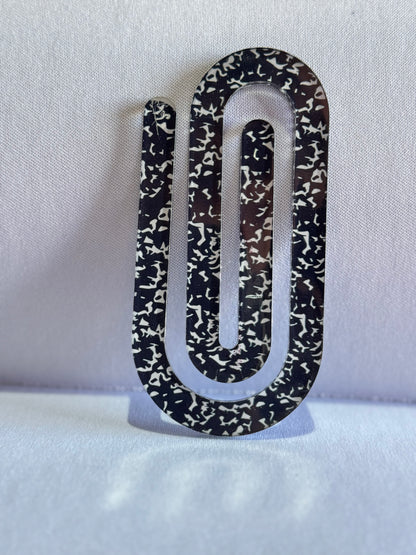 Personalized Jumbo Paperclip - Composition Notebook