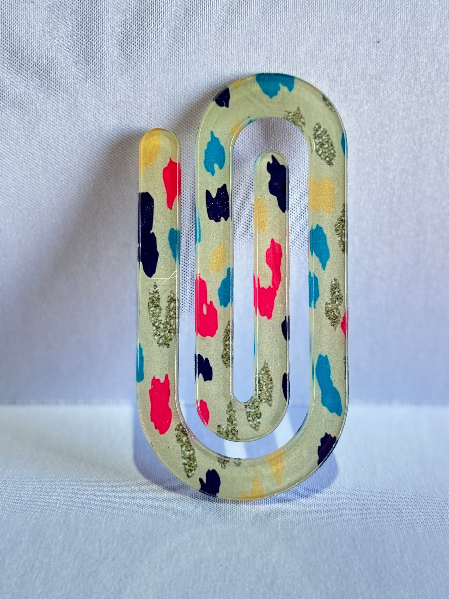 Jumbo Paperclip - Animal Print (Many Options)