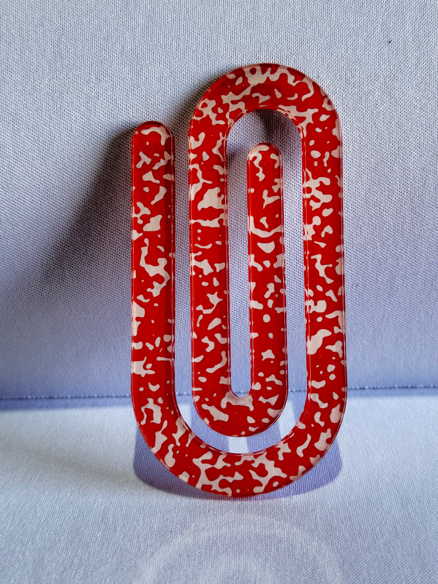 Personalized Jumbo Paperclip - Composition Notebook