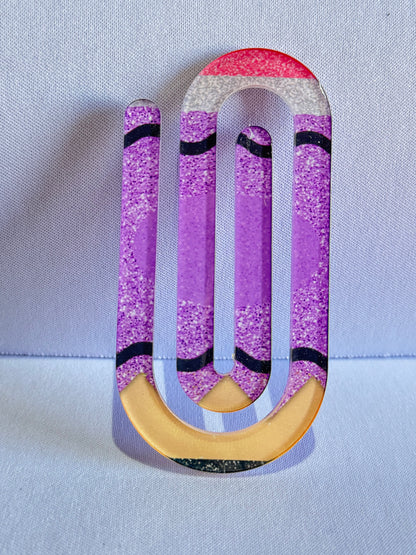 Jumbo Teacher Paperclip – Personalized
