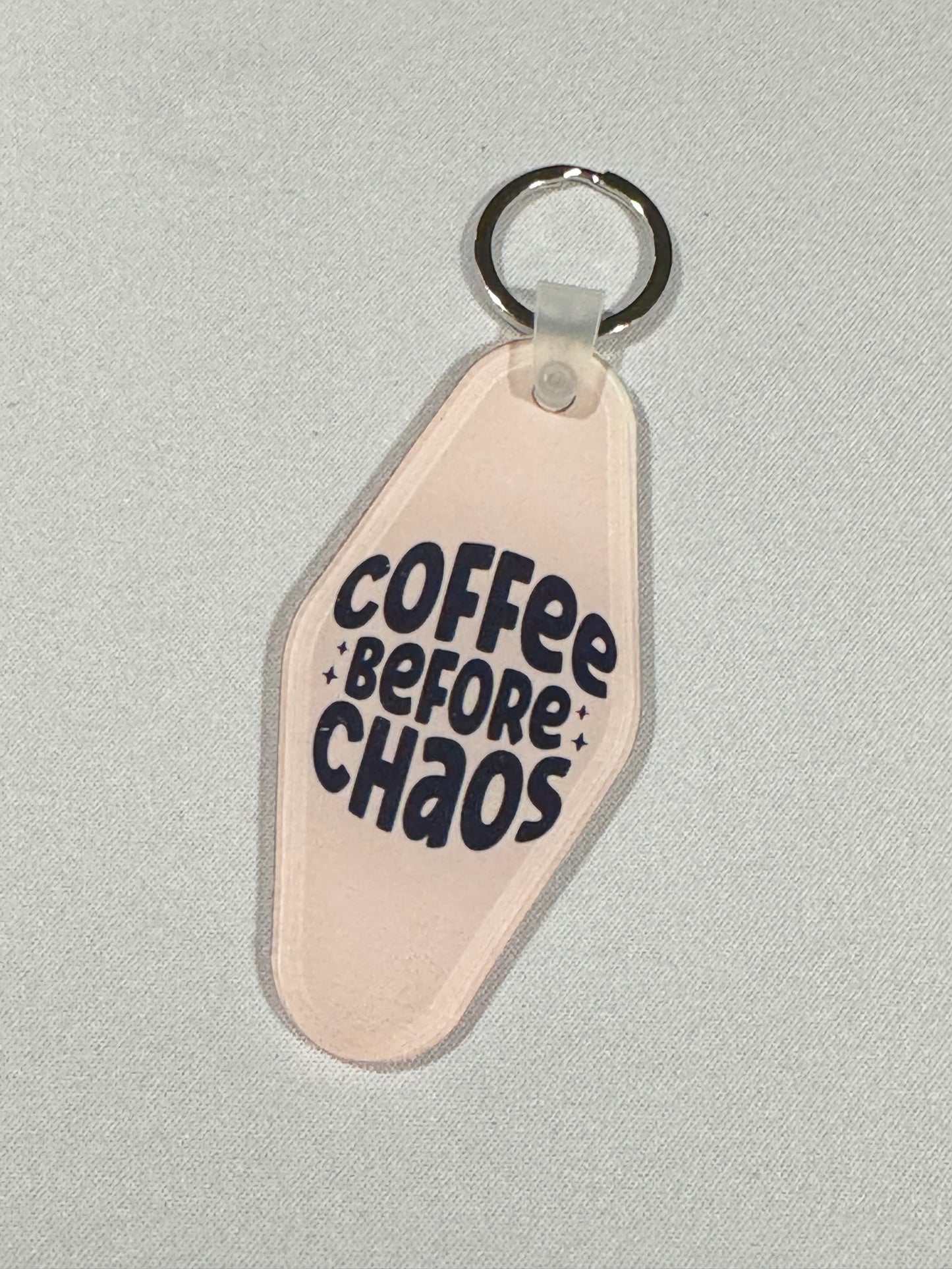 Motel Keychains - Coffee Themed (Many Options)