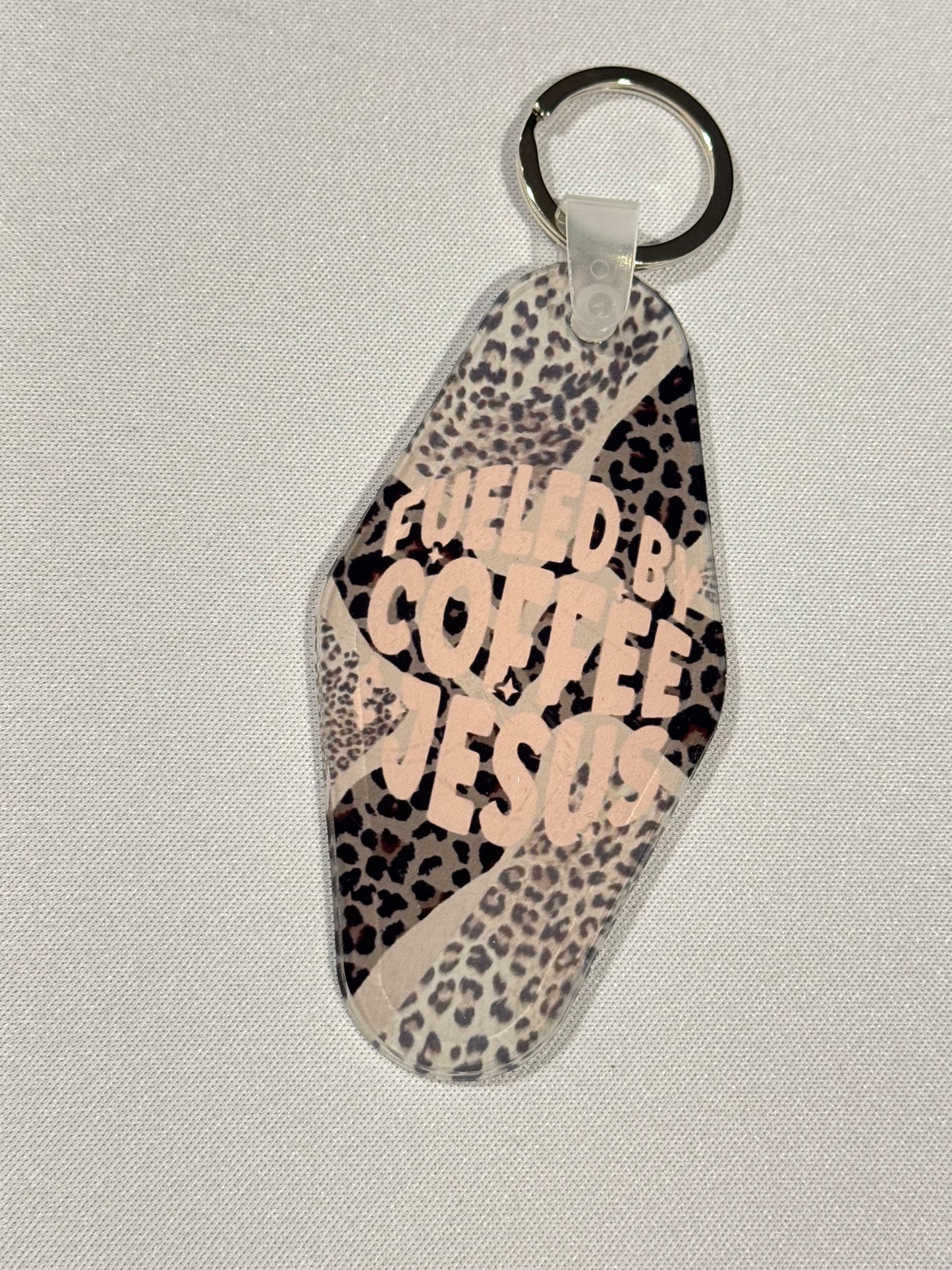 Motel Keychains - Coffee Themed (Many Options)