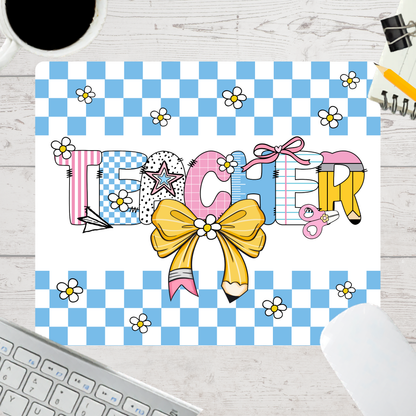 Personalized Teacher Mouse Pad – Custom Name Gift