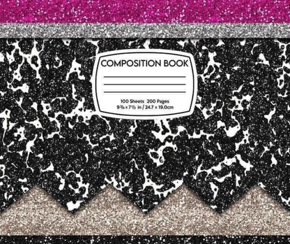 Personalized Teacher Mouse Pad - Sparkle Composition Pencil