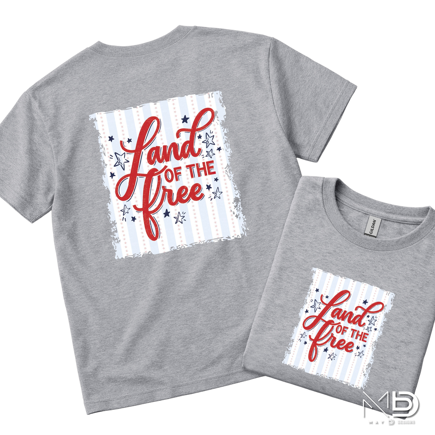 Land of the Free Shirt | Patriotic USA Graphic Tee