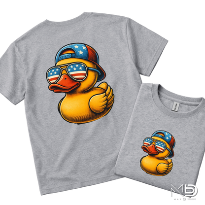 Patriotic Rubber Duck Shirt | Funny USA Duck Graphic Tee