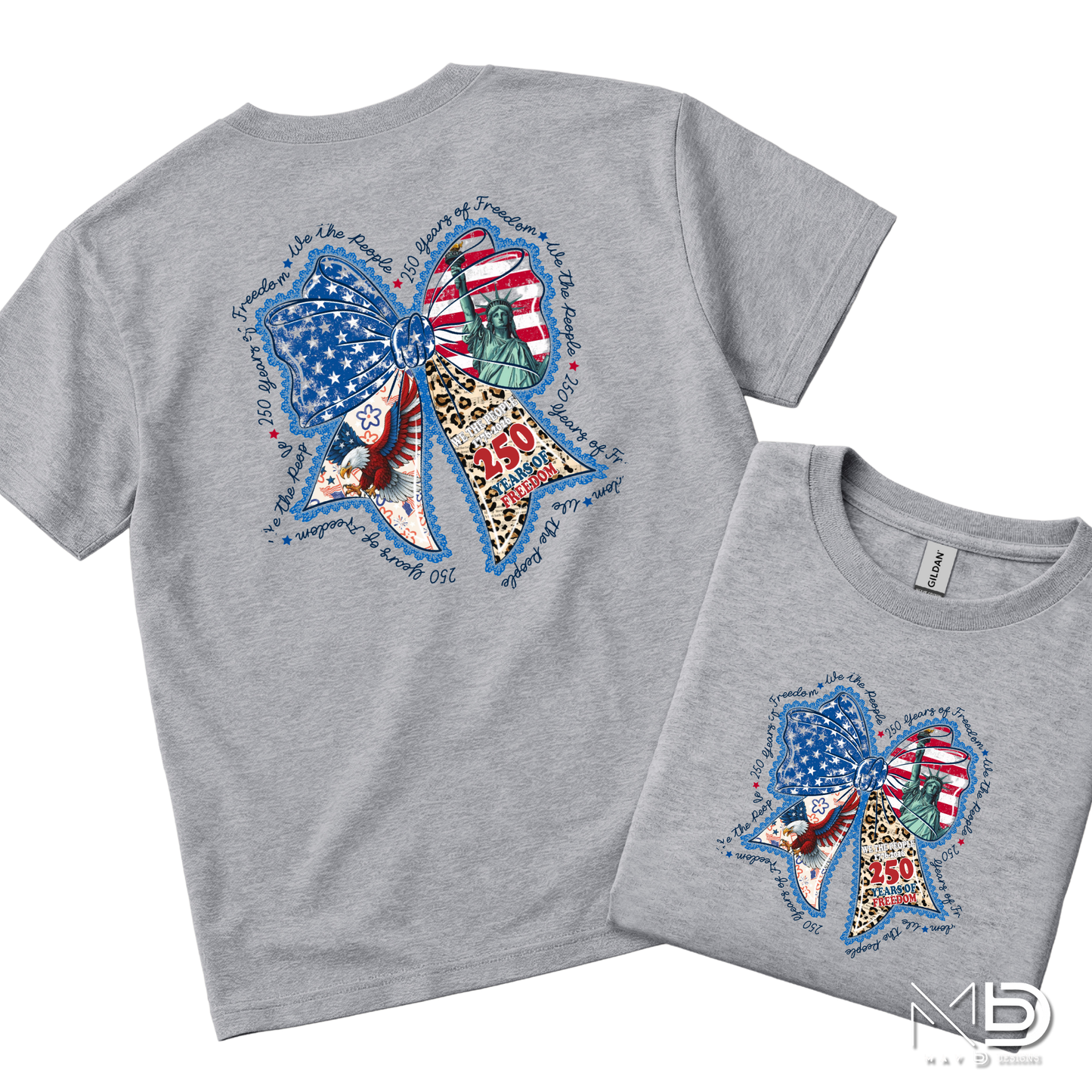 Patriotic Coquette America 250 Tee