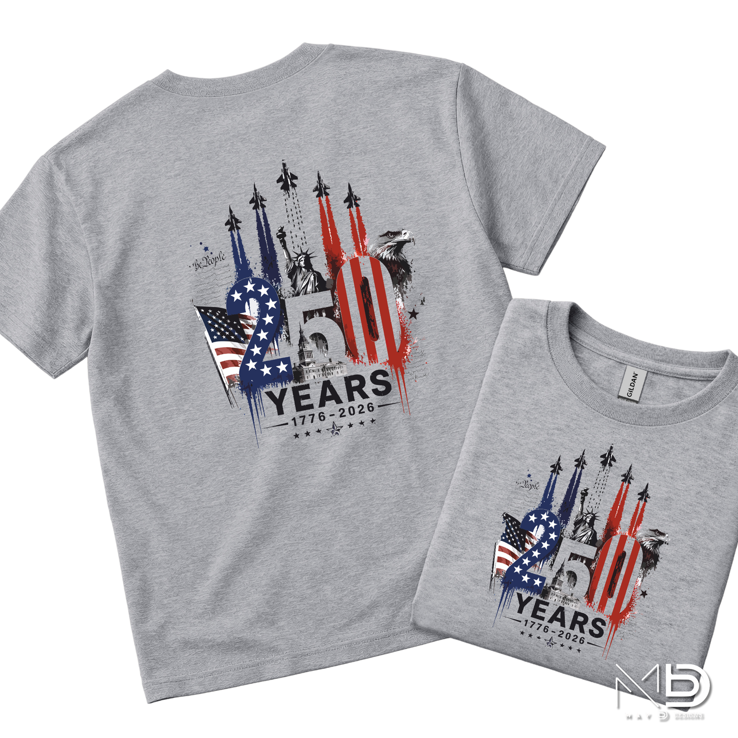 America 250 Years Patriotic Anniversary Shirt | 1776-2026 Semiquincentennial Tee