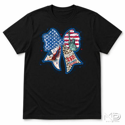 Patriotic Coquette America 250 Tee