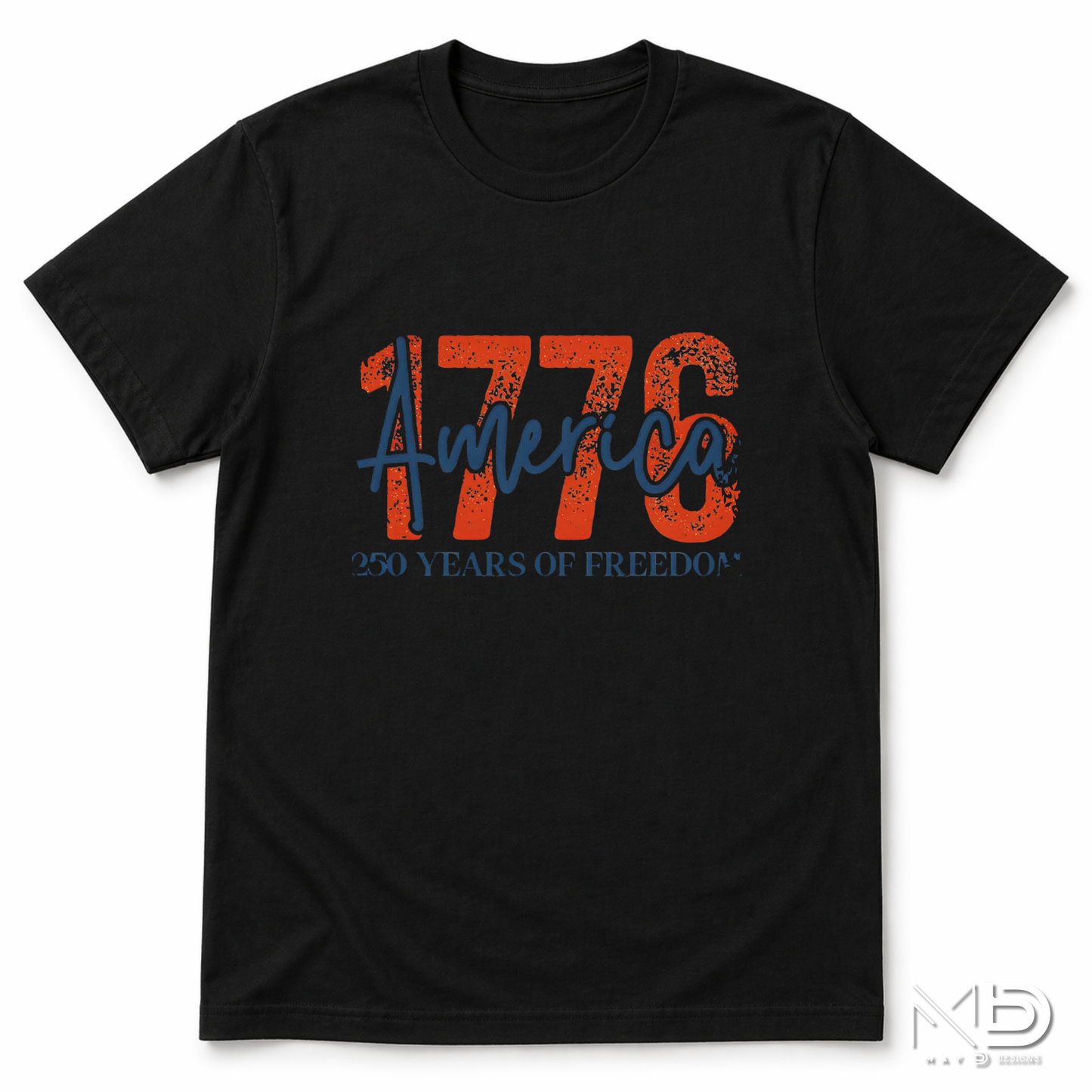 America 1776 | 250 Years of Freedom Patriotic Graphic Tee