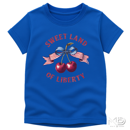Sweet Land of Liberty Patriotic Cherry Shirt