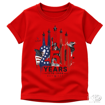 America 250 Years Patriotic Anniversary Shirt | 1776-2026 Semiquincentennial Tee