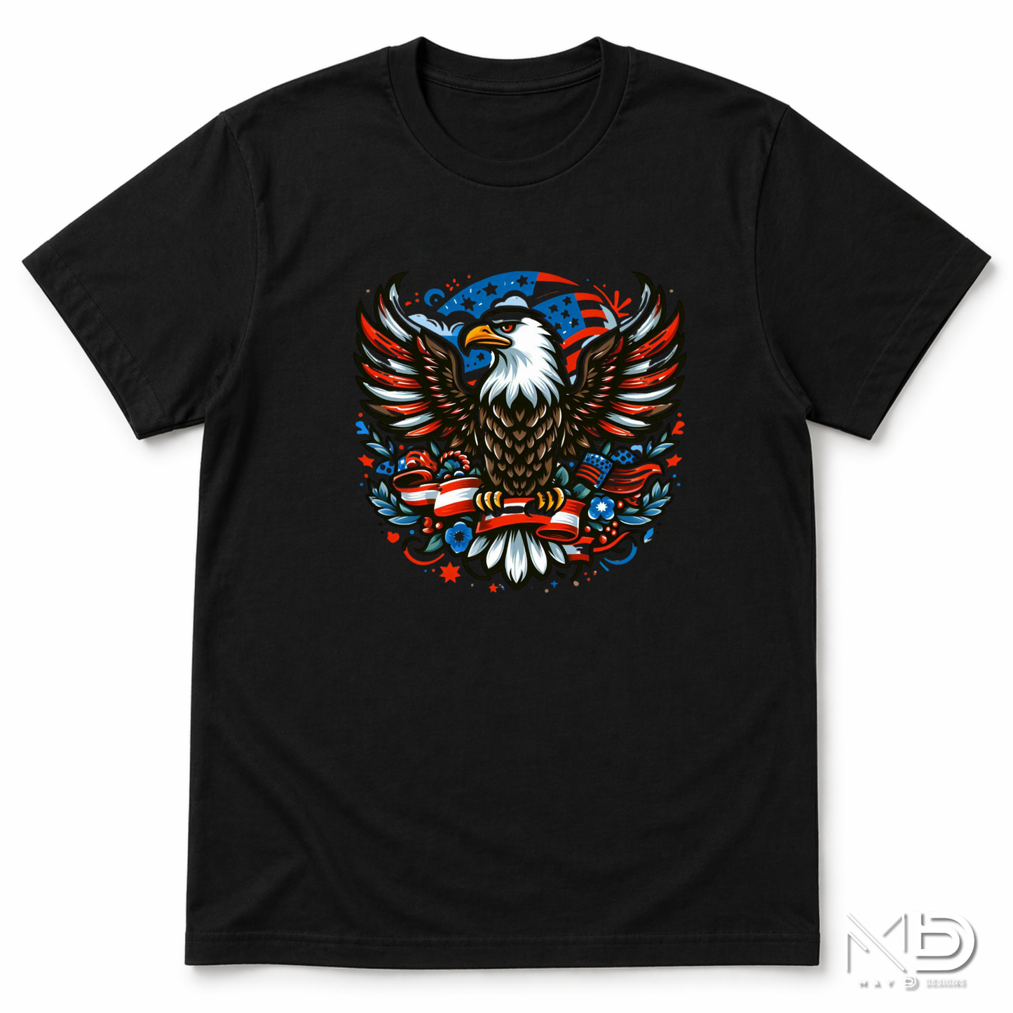 Patriotic Bald Eagle Freedom Shirt
