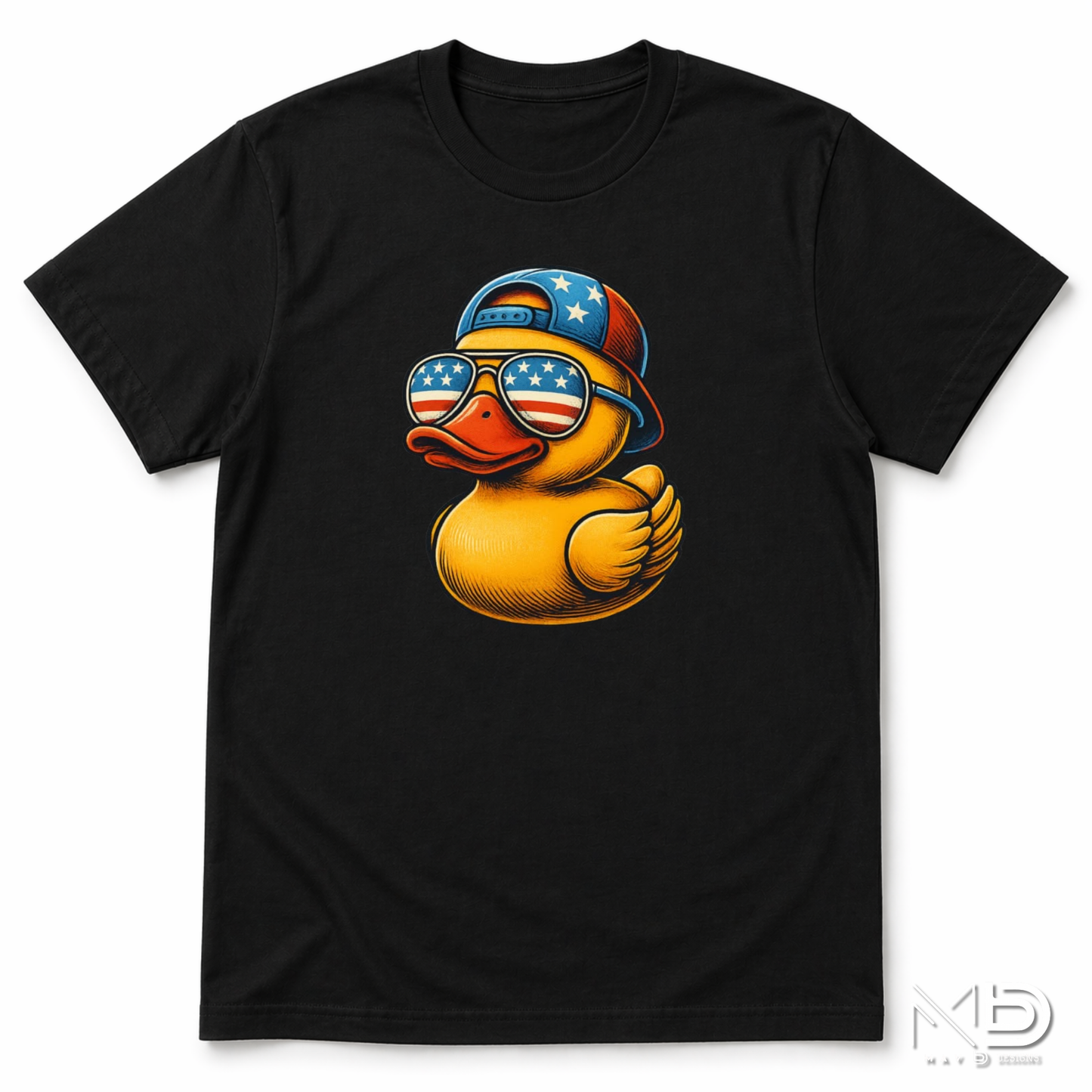 Patriotic Rubber Duck Shirt | Funny USA Duck Graphic Tee