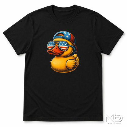 Patriotic Rubber Duck Shirt | Funny USA Duck Graphic Tee