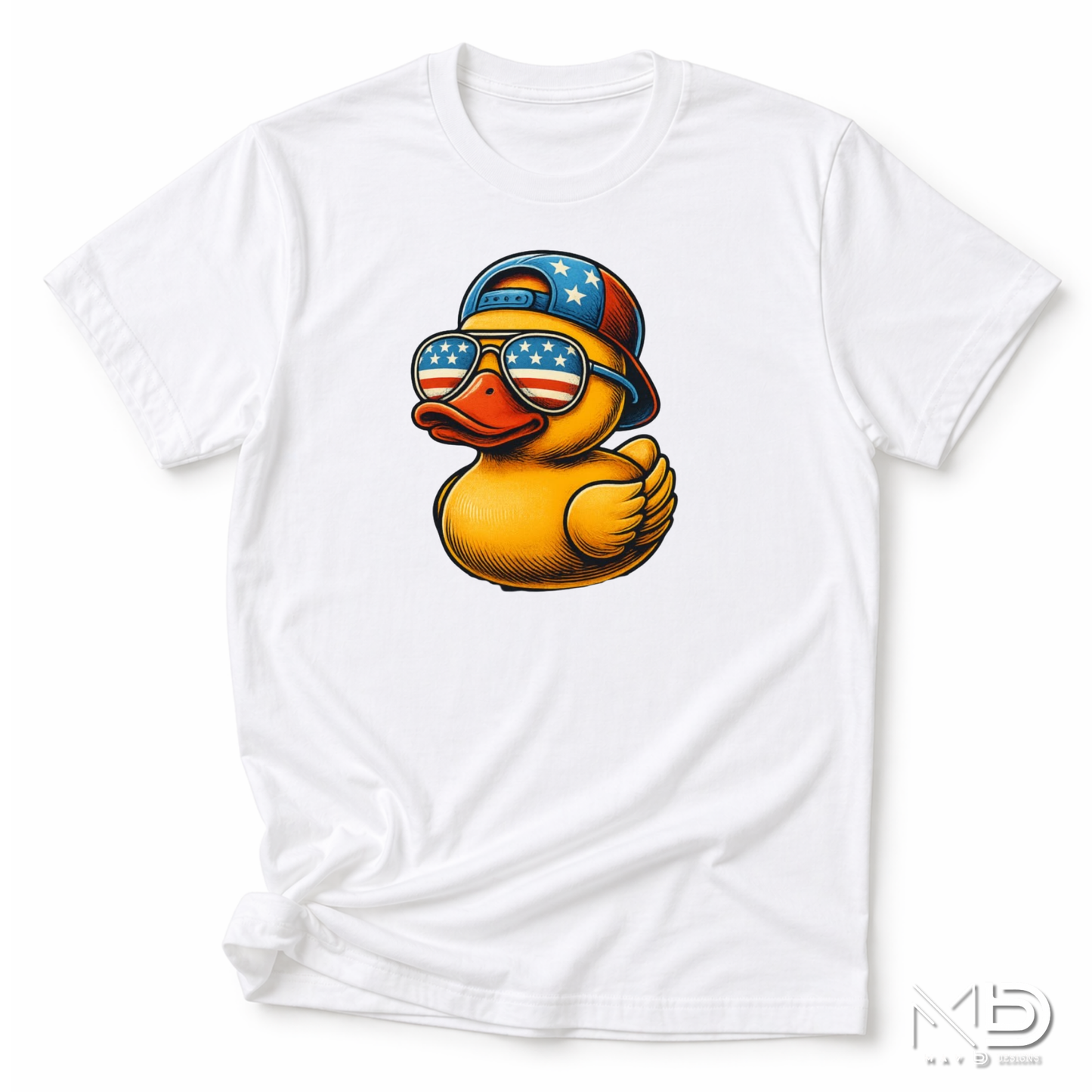 Patriotic Rubber Duck Shirt | Funny USA Duck Graphic Tee