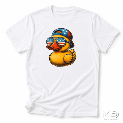 Patriotic Rubber Duck Shirt | Funny USA Duck Graphic Tee