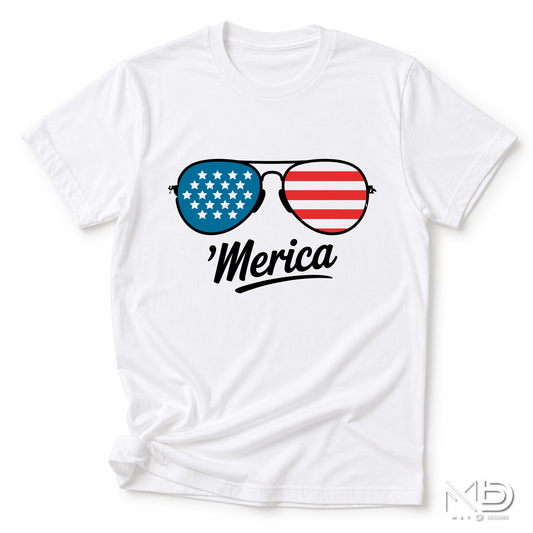’Merica Patriotic Sunglasses Shirt