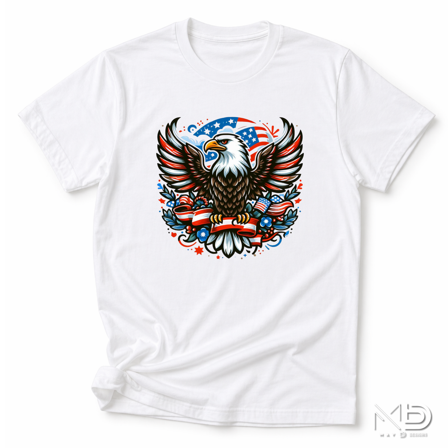 Patriotic Bald Eagle Freedom Shirt