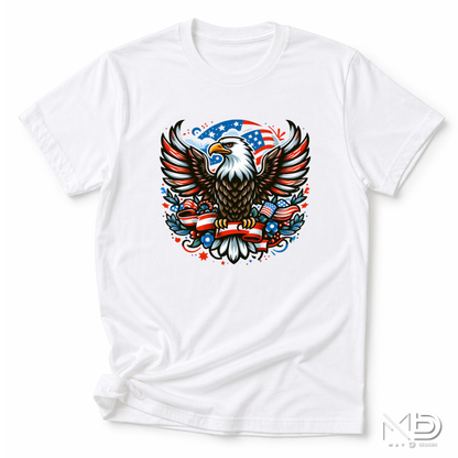 Patriotic Bald Eagle Freedom Shirt