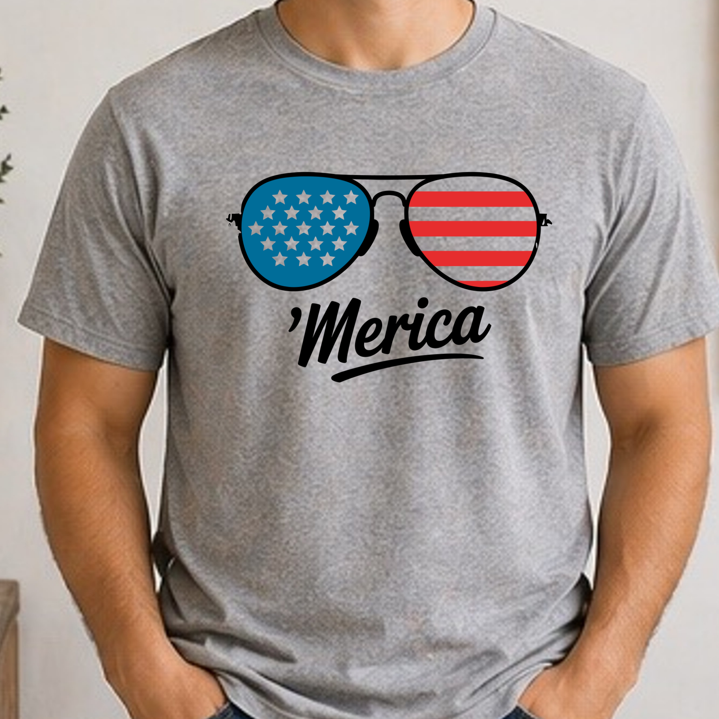 ’Merica Patriotic Sunglasses Shirt
