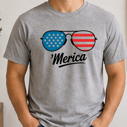 ’Merica Patriotic Sunglasses Shirt