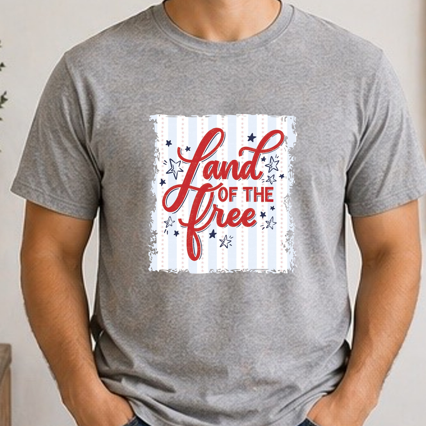 Land of the Free Shirt | Patriotic USA Graphic Tee
