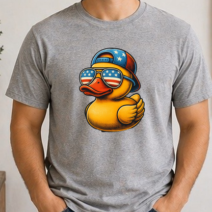 Patriotic Rubber Duck Shirt | Funny USA Duck Graphic Tee
