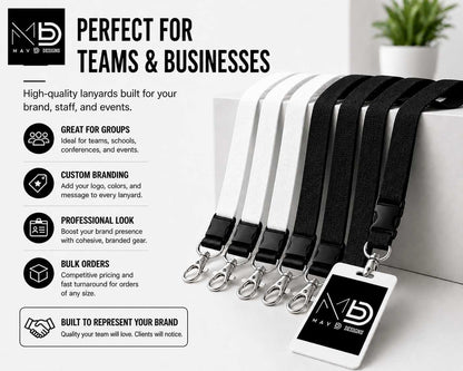Pink Checkerboard Lanyard – Breakaway ID Badge Holder | Durable Strap for Work, Keys & Everyday Use